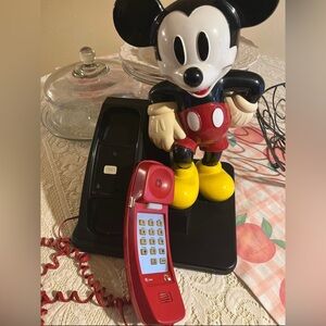 1990 Walt Disney Mickey Mouse landline phone